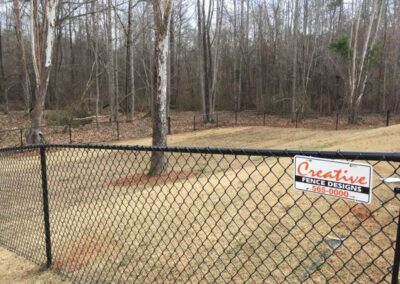 Photograph of residential fencing