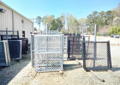 Photograph of fencing materials