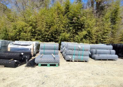 Photograph of fencing materials