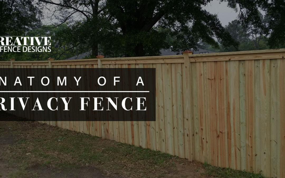 anatomy of a privacy fence